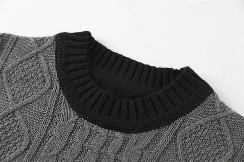 Men's Casual Knitted Soft Cotton Sweaters